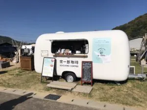 Soichiro Coffee, a shop located on Chichibugahama shore where you can drink carefully selected blended coffee