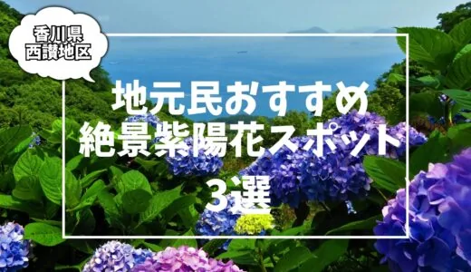 【香川県・西讃地区】6月が見ごろ！紫陽花（アジサイ）の名スポット3選【2025年版】