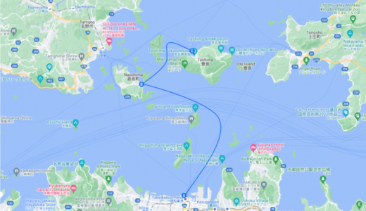 高松-本村（直島）-家浦（豊島）航路