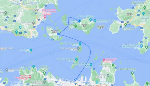 高松-本村（直島）-家浦（豐島）航線