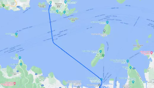 Takamatsu-Miyaura (Naoshima) route