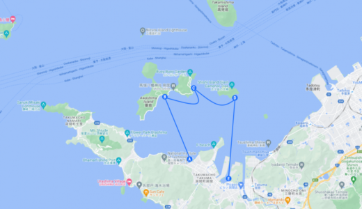 須田（詫間）-粟島-志々島-宮の下航路