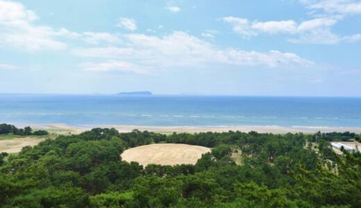 【観音寺市】銭形砂絵（琴弾公園）｜寛永通宝を象った直径122mの巨大砂絵